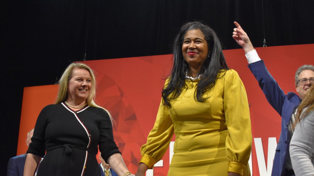 Michigan GOP infighting rages on — even as local members vote to retain Karamo as chair