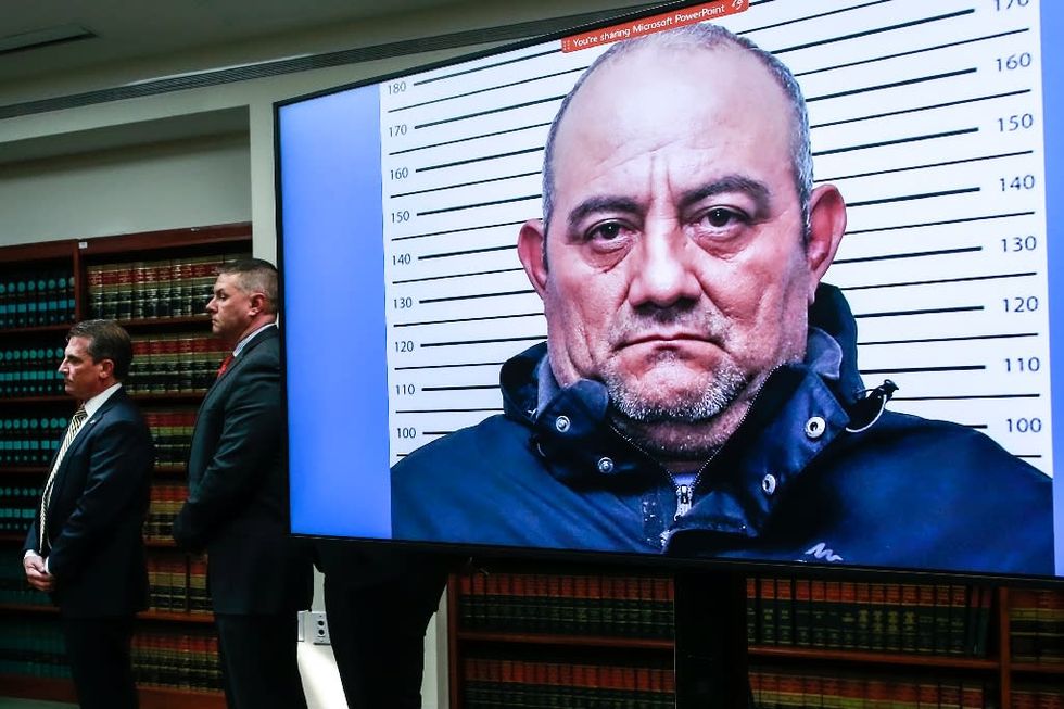 Colombian drug lord 'Otoniel' pleads not guilty in US court