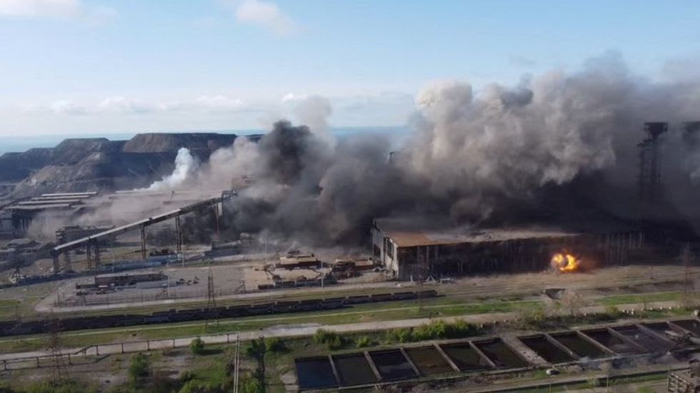 Battles rage at Ukrainian plant as U.N. rushes to evacuate civilians