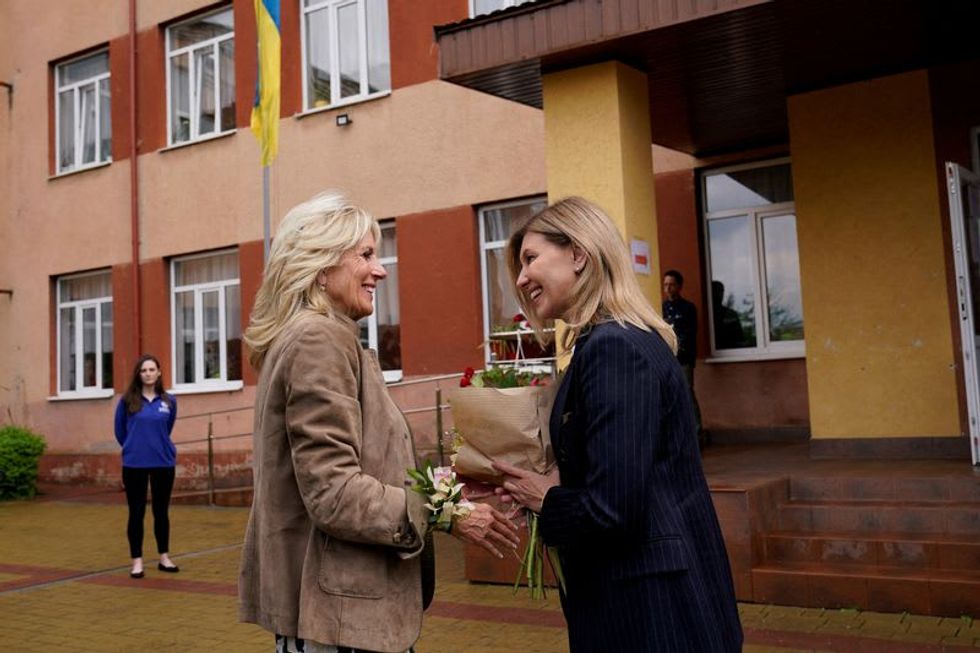 First Lady Jill Biden makes unannounced visit to Ukraine