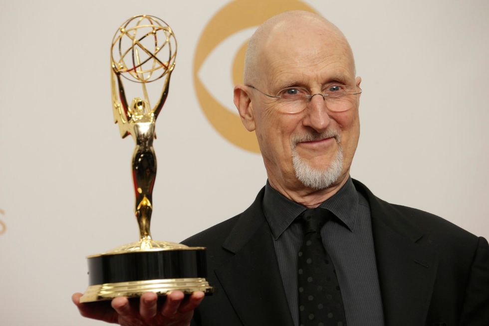 Actor James Cromwell superglues hand to counter in Manhattan Starbucks protest over fee for vegan milk