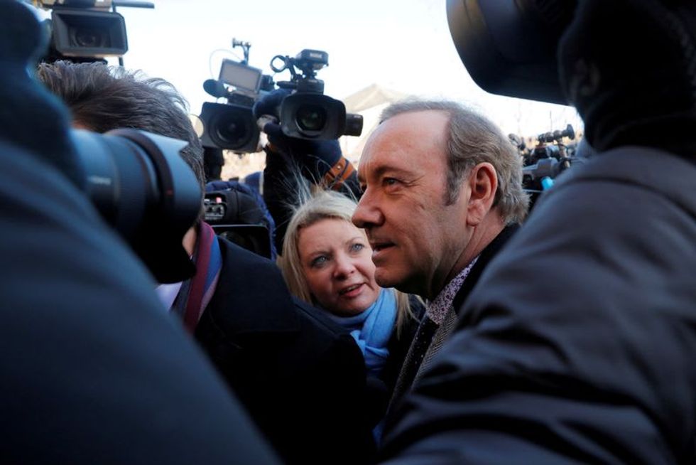UK prosecutors authorize charges against actor Kevin Spacey