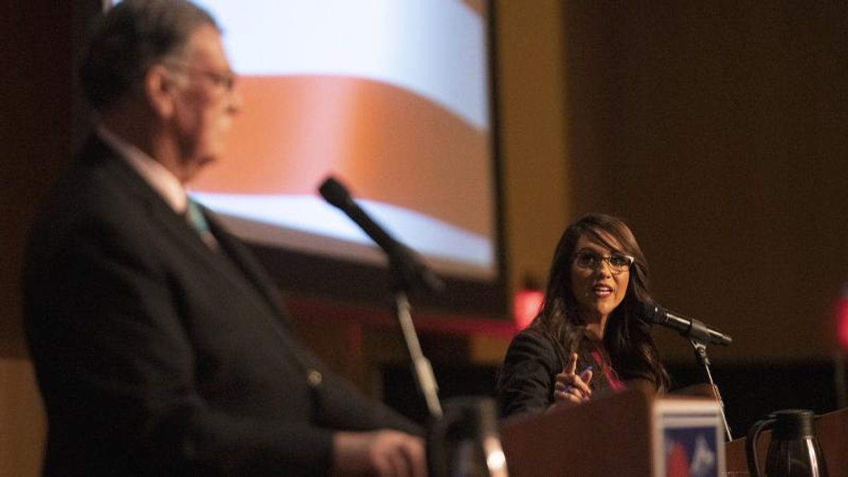 Lauren Boebert and Don Coram clash at first debate ahead of GOP primary for Colorado’s 3rd District