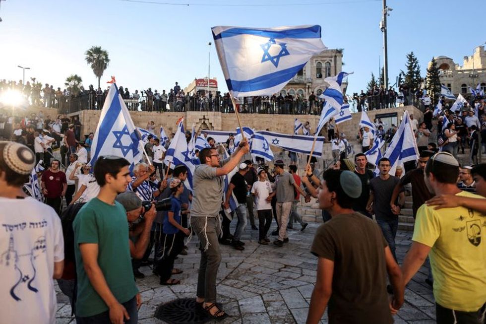 Jerusalem on edge before contentious Israeli flag march