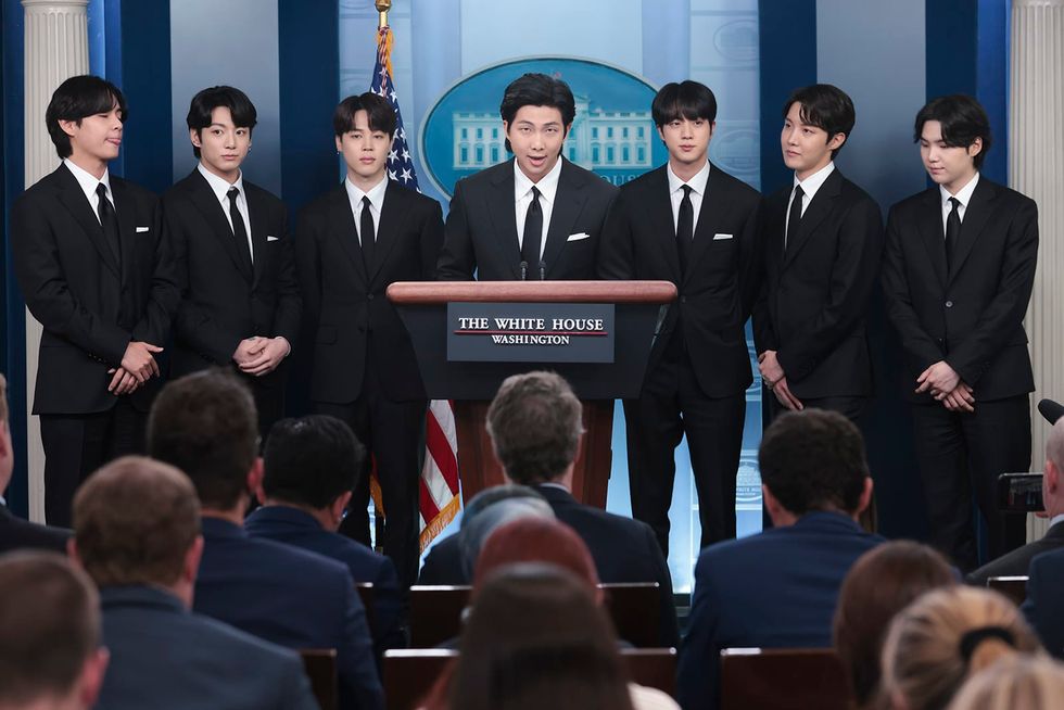 BTS meets with Biden about anti-Asian hate crimes, joins press briefing