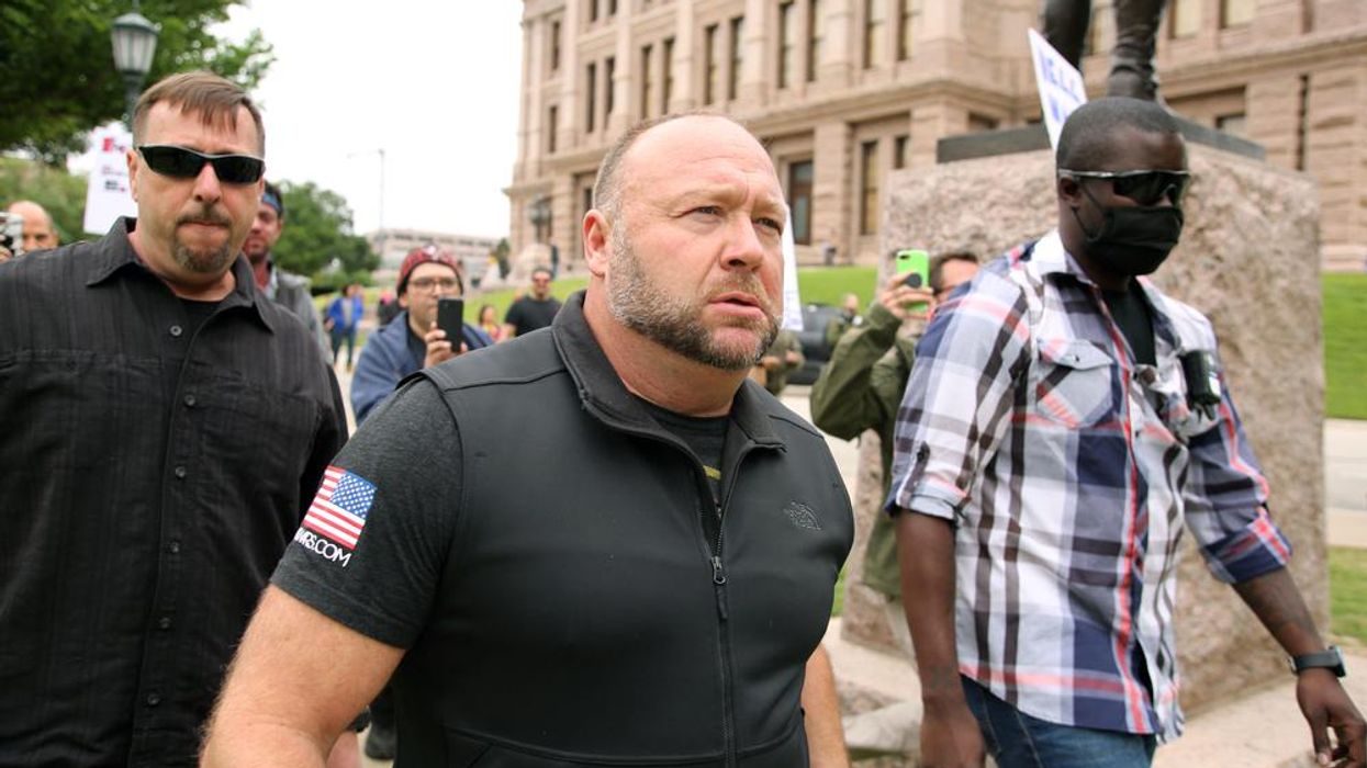 Watch: Alex Jones melts down over Minnesota shooter being 'huge Trump supporter'
