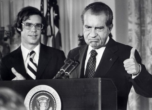 Shorthand for scandal — from Watergate to Partygate