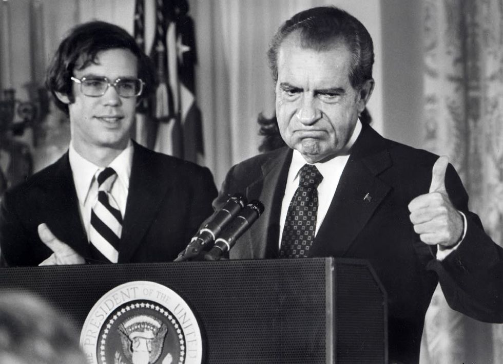 Shorthand for scandal — from Watergate to Partygate