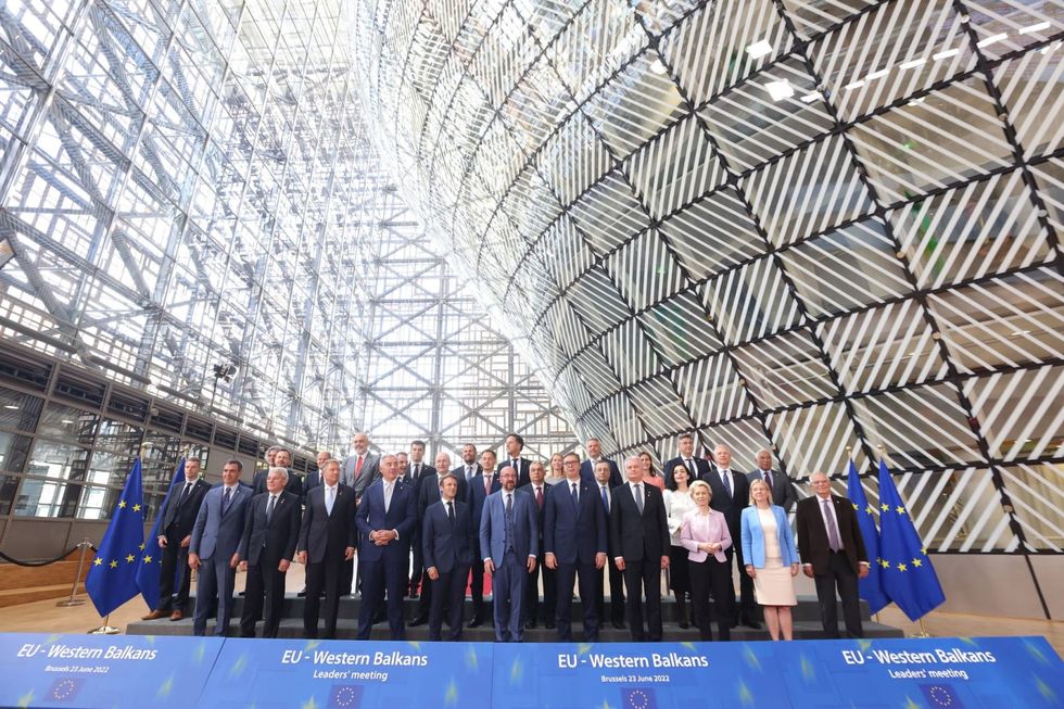 Russian invasion pushes EU to make Ukraine a membership candidate