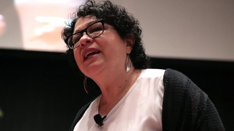 Sonia Sotomayor fumes at Supreme Court colleagues as they knock back free speech case