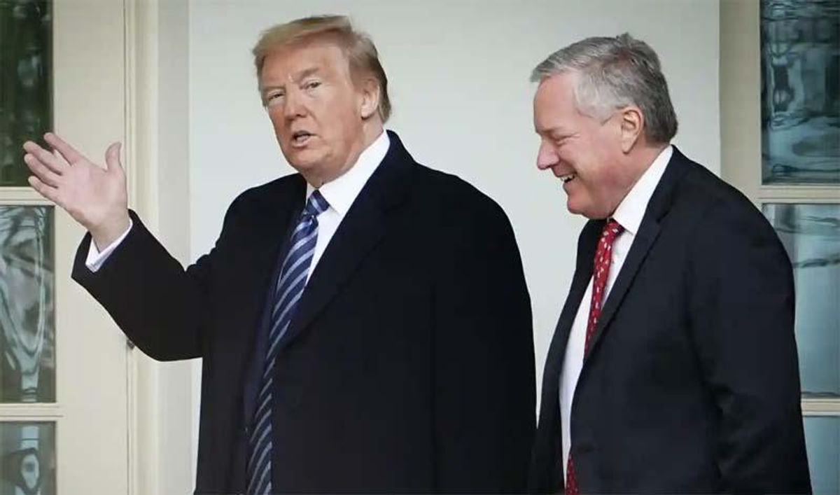Lincoln Project accuses Mark Meadows of asking Bill Barr to open a politically motivated investigation against them