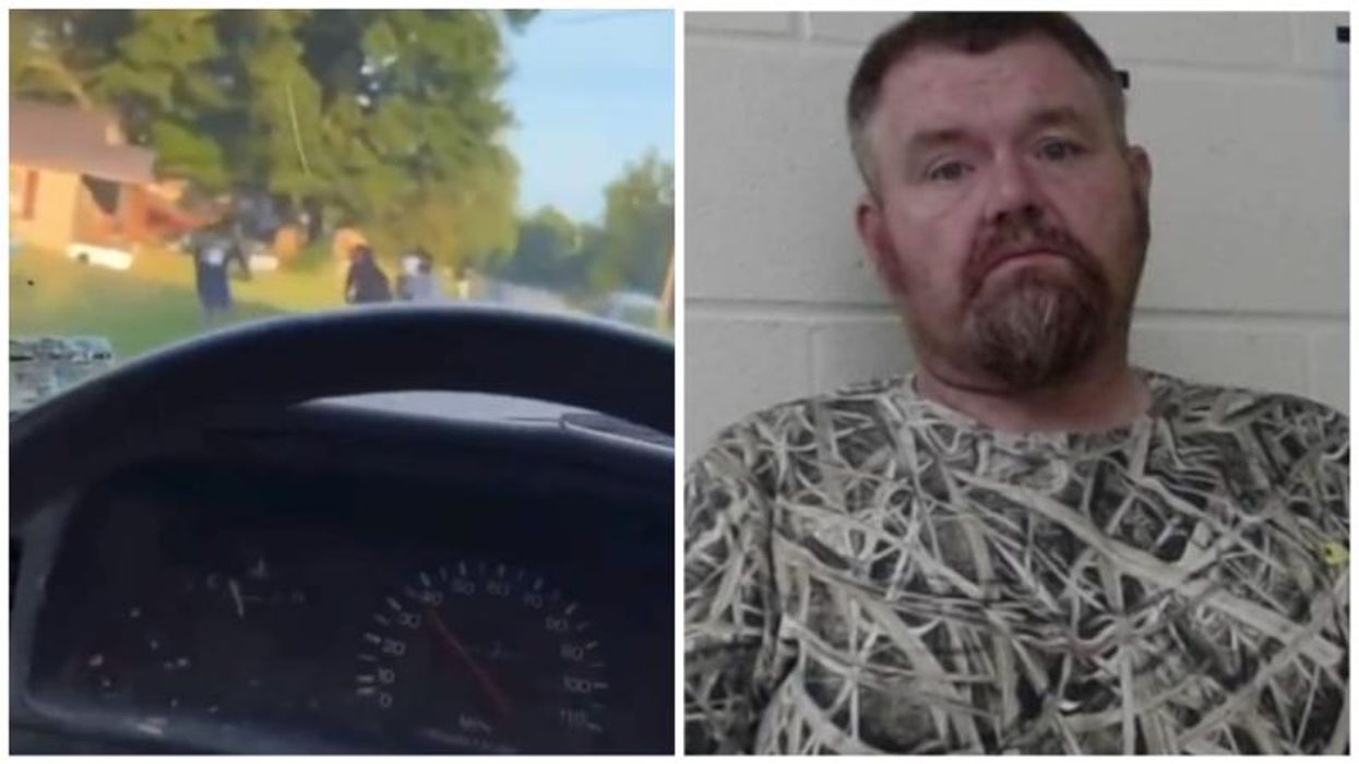 Watch: Racist man laughed after nearly running over Black teens – now he’s facing multiple charges