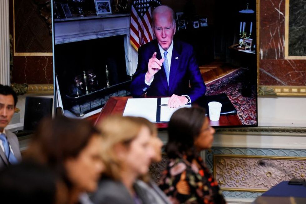 Biden signs abortion order, says Republicans clueless about women's power