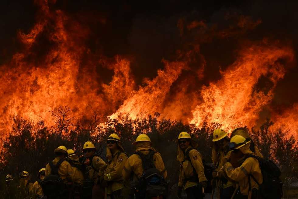 Firefighters brace for mudslides as storm moves into California