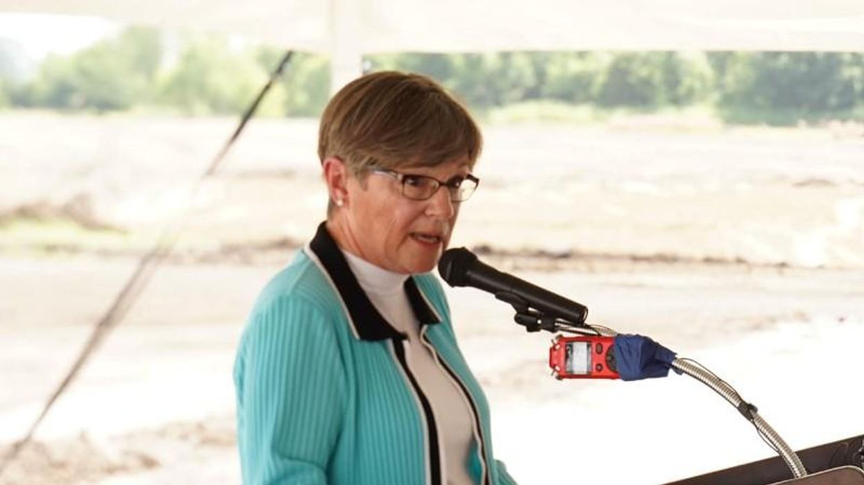 Dem governor jeered for discussing civility at Kansas State Fair