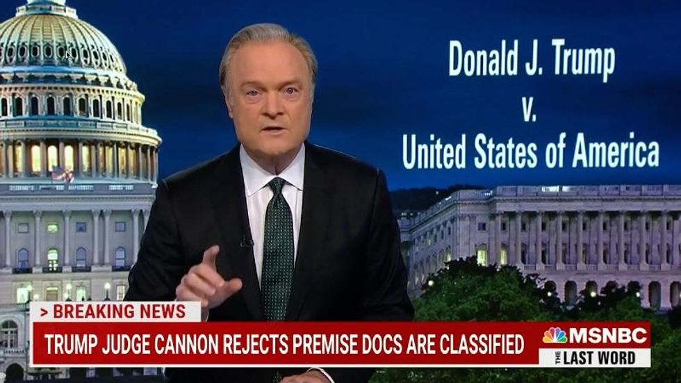 Most Trumpian thing a Trump judge has ever said: Aileen Cannon's ruling shocks MSNBC host