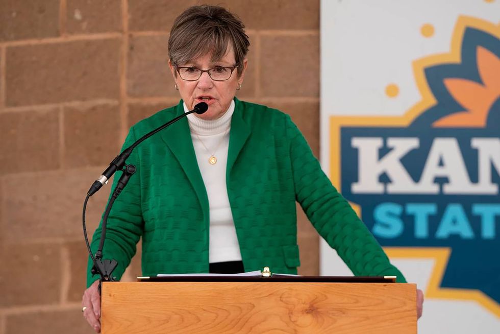 Kansas governor's response to GOP attacks on her vetoes of trans athlete bans creates confusion