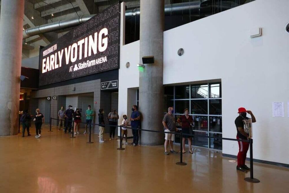 Georgia elections chief clarifies that no, you can’t challenge another voter’s eligibility at the polls