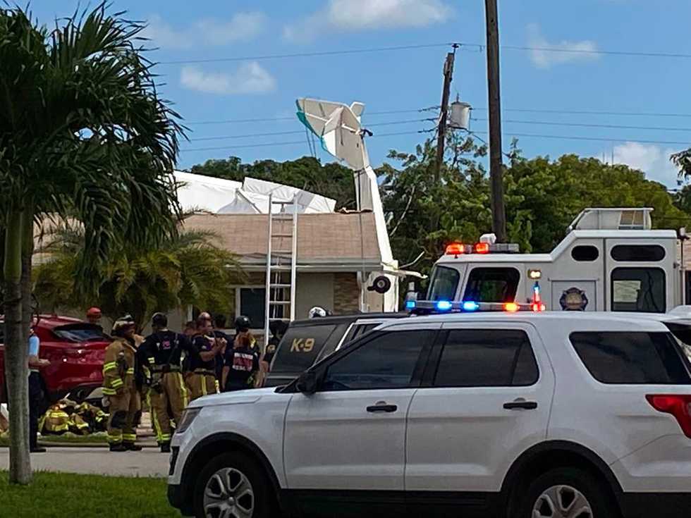 ‘Something needs to be done’: Neighbors concerned after small plane crashes into a home in Broward County, Florida