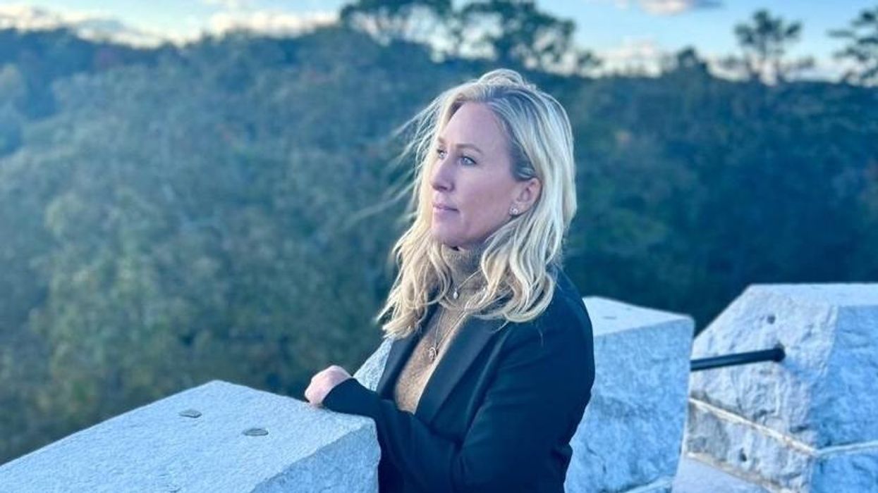 Marjorie Taylor Greene visits Union Army monument — which she says honors ‘Confederate soldiers’