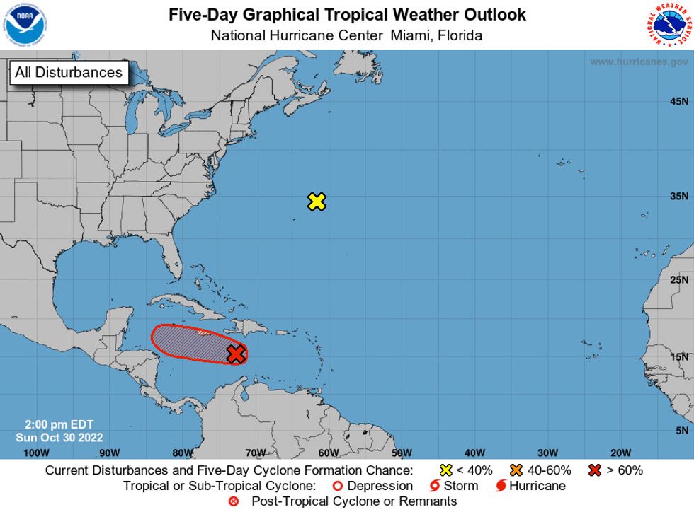 Hurricane Center says 90 percent chance Caribbean tropical depression will form - Vimarsana News