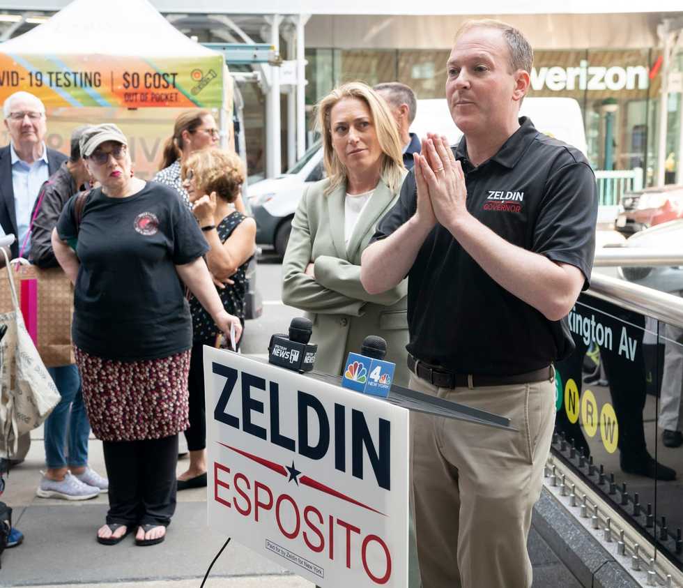 GOP's Lee Zeldin’s plan to tackle crime in New York not driven by data and lacks substance: Dems say