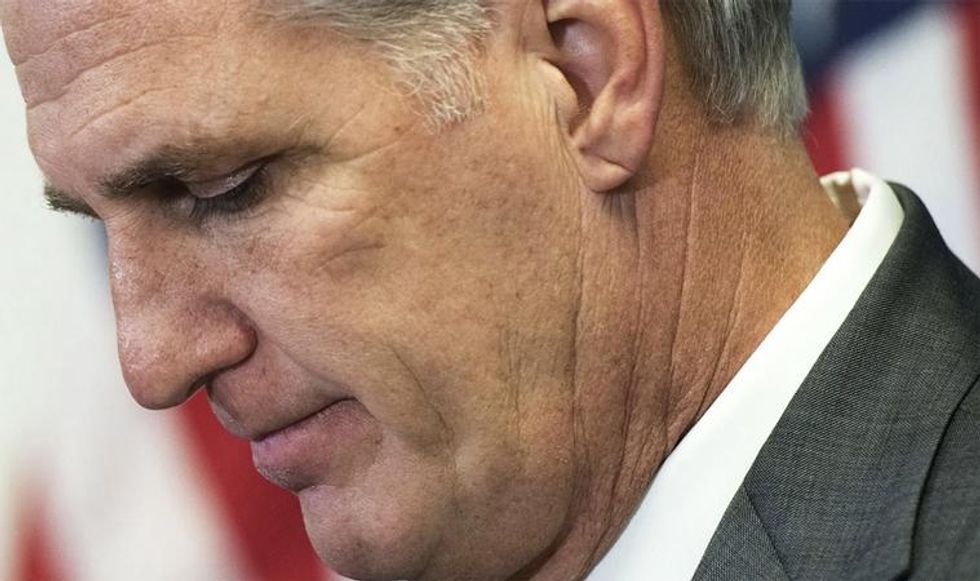 'Surrounded by cowards': McCarthy and GOP leadership slammed by Kinzinger for 'acquiescing' to violent rhetoric