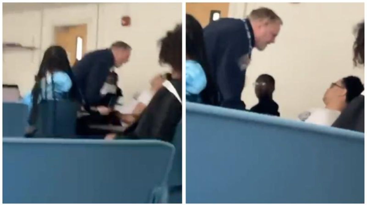 College professor resigns after video shows him screaming angrily into student's face