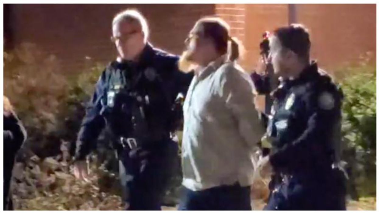 Watch: Libertarian activist arrested after scuffle with GOP Senate candidate in New Hampshire