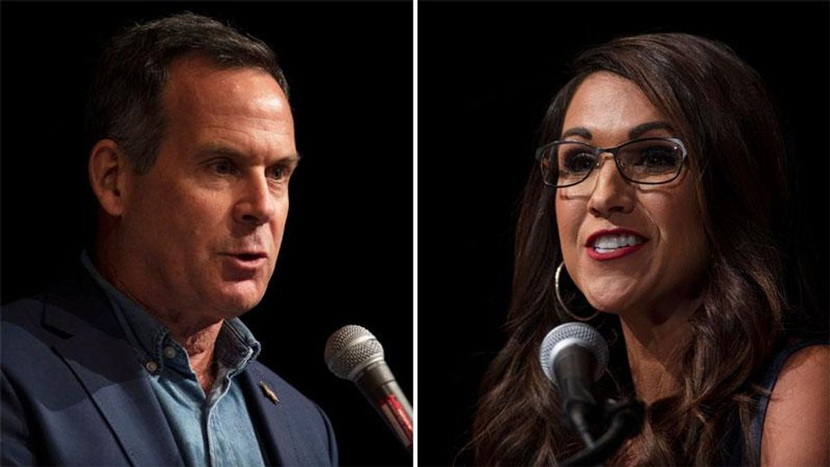 Adam Frisch leads Rep. Lauren Boebert by under 100 votes in Colorado