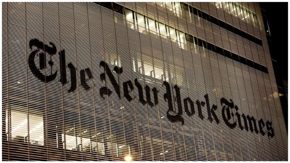 Knife-wielding man walks into New York Times building and demands to see political reporters