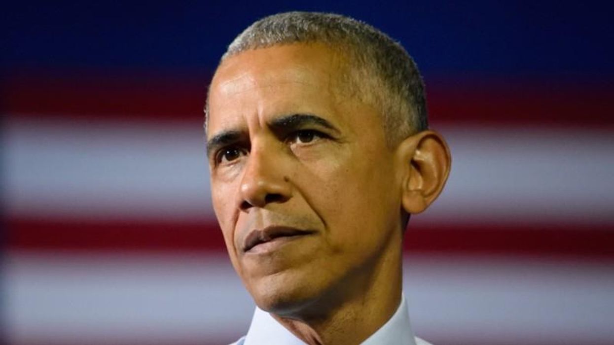 Watch: Obama issues somber warning about democracy under assault 'around the world'