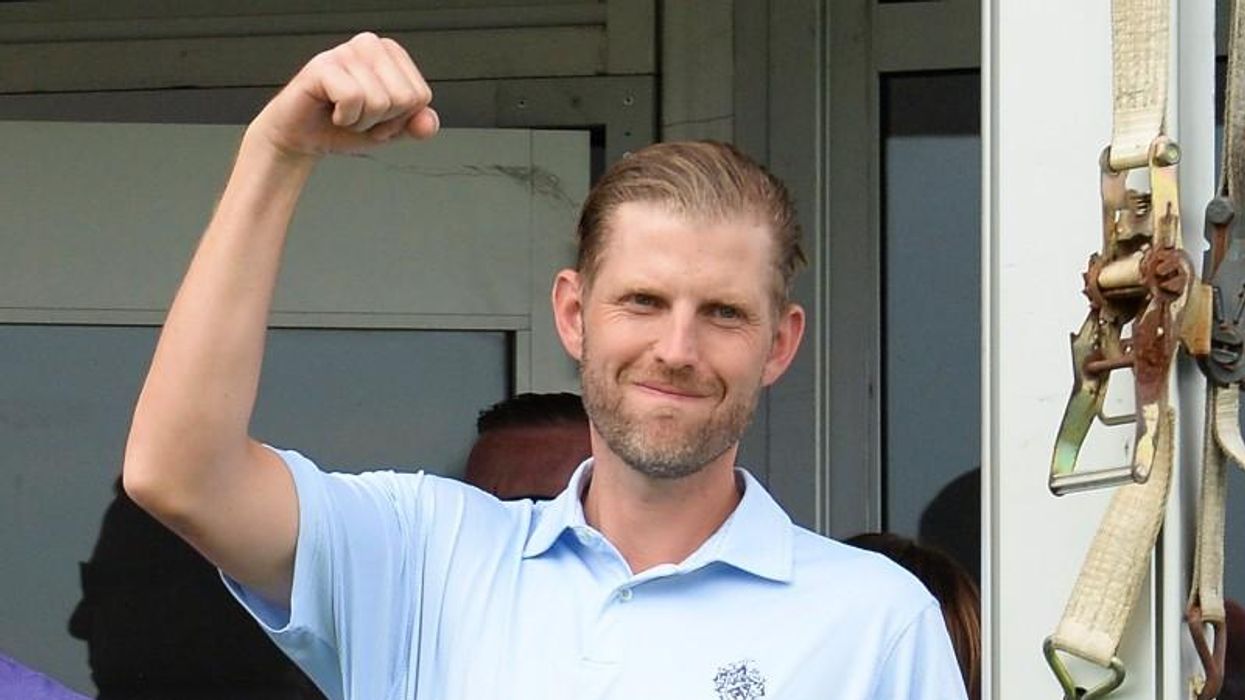 Eric Trump follows his dad with attack on special counsel’s wife