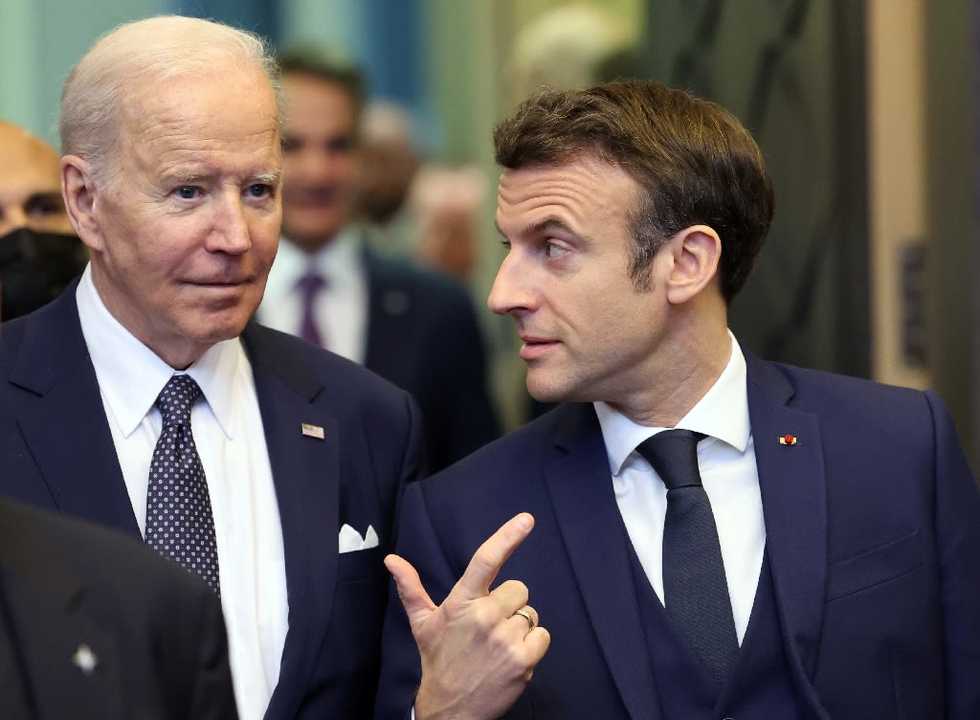 Trade tensions overshadow Macron's showy White House visit