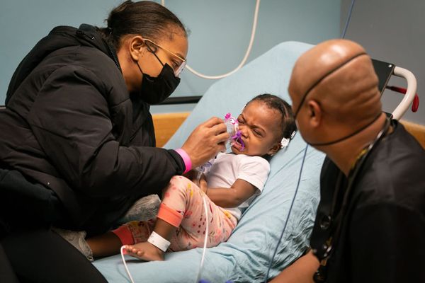 Inside the 'tridemic': North Philly children struggling to breathe are waiting hours to be seen at the ER