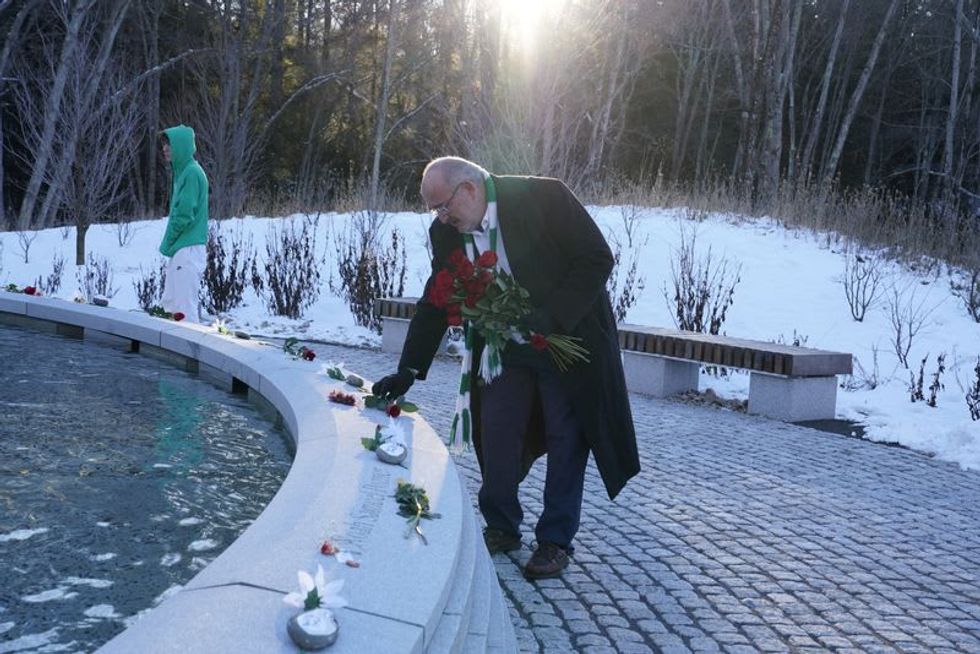 Ten years after Sandy Hook shooting, Connecticut town spends a day in reflection