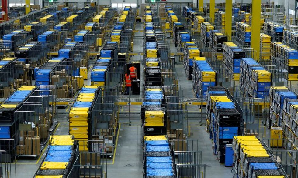 German union warns Amazon of rolling pre-Christmas strikes