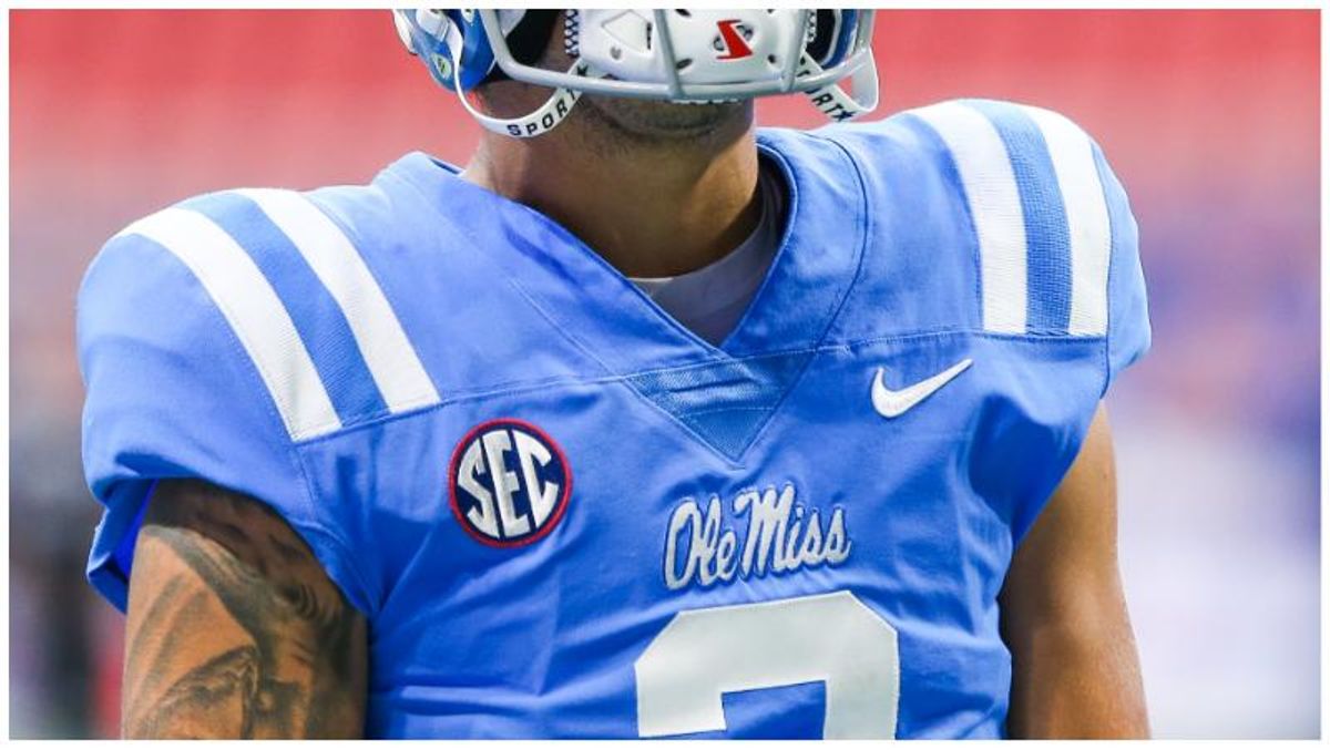 Mississippi coach says Texas Tech player spit on his player and possibly used a racial slur during bowl game