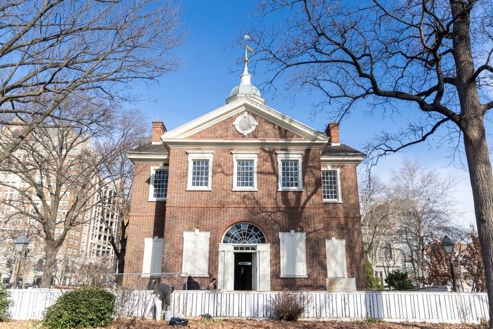 Rangers investigating fire in Independence National Historical Park building as arson
