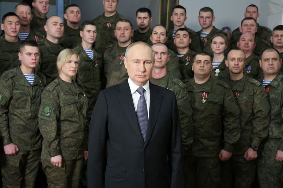 Putin uses New Year address for wartime rallying cry to Russians