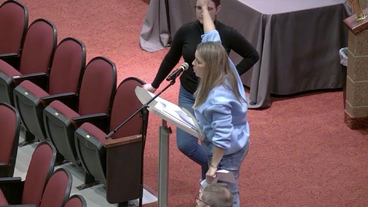 School board meeting goes off the rails amid furious battle with right-wing 'parental rights' activists