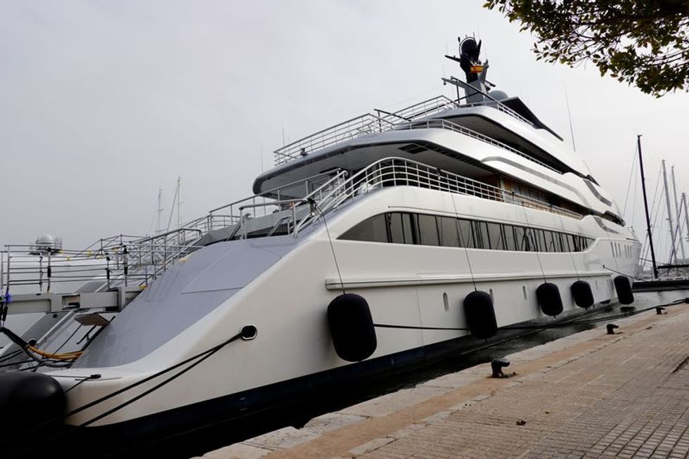 U.S. charges two men with facilitating sanctions evasion of Russian oligarch's yacht
