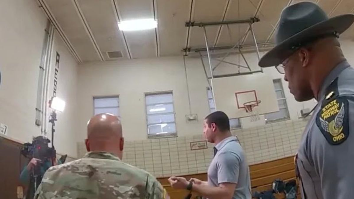 New video shows Ohio national guard commander 'shove' reporter — calling self-defense claim into question