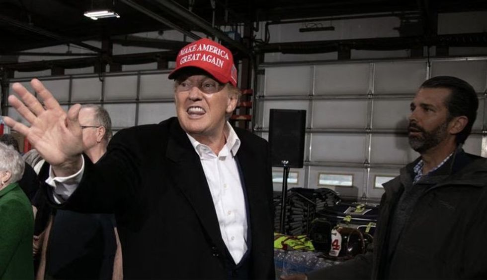 East Palestine woman rolls eyes at Trump visit as other locals trash political 'publicity stunts'