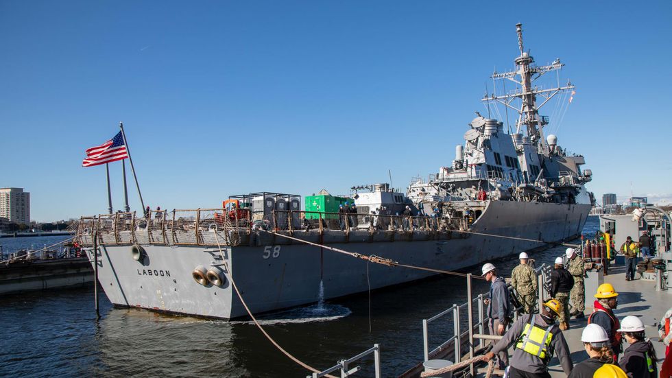 Hangman nooses found aboard Navy destroyer in Virginia