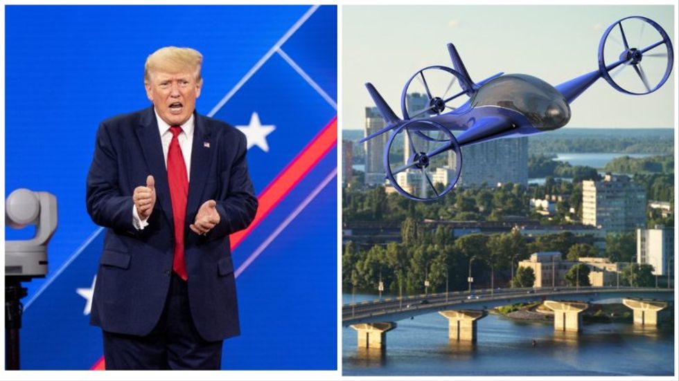 Trump to pitch creation of 'freedom cities' filled with flying cars: report