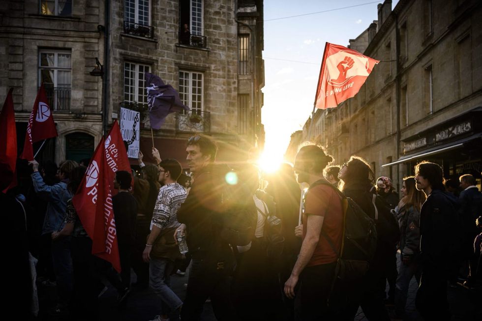 French pension reform protests block roads; more actions planned