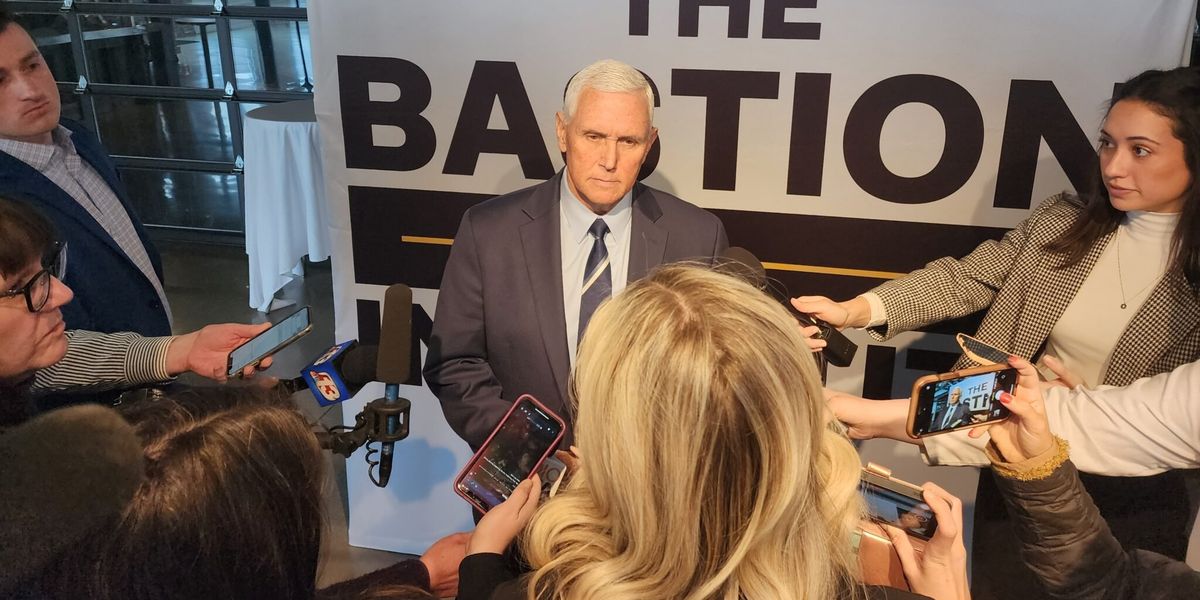 In Iowa, Pence characterizes potential Trump prosecution as ‘politically motivated’