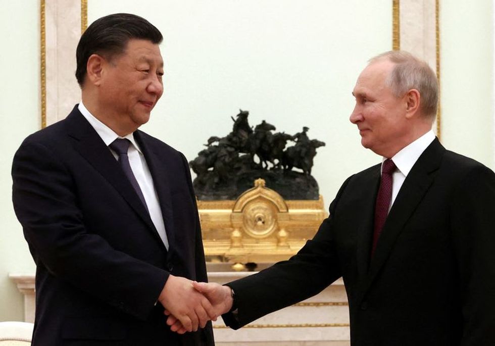 Putin meets 'dear friend' Xi in Kremlin as Ukraine war grinds on
