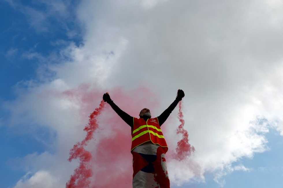 Nationwide protests in France after Macron doubles down on pension bill
